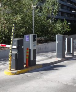instalacion sistema de parking meypar santiago entrada a estacionamiento controling